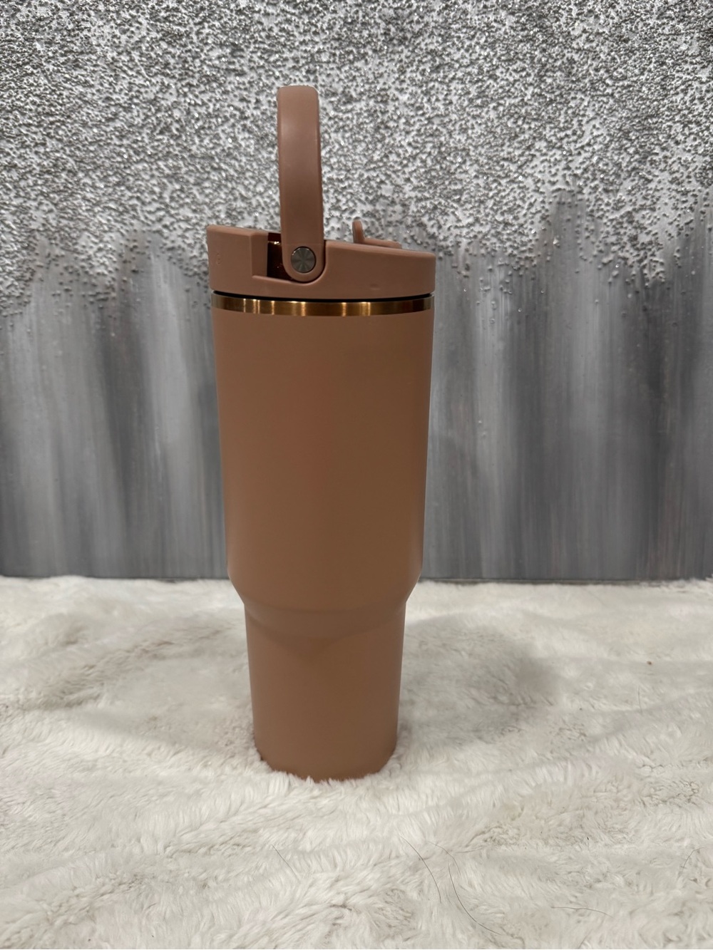 HydroJug Travel Tumbler 40 oz Carmel - Picture 3 of 5